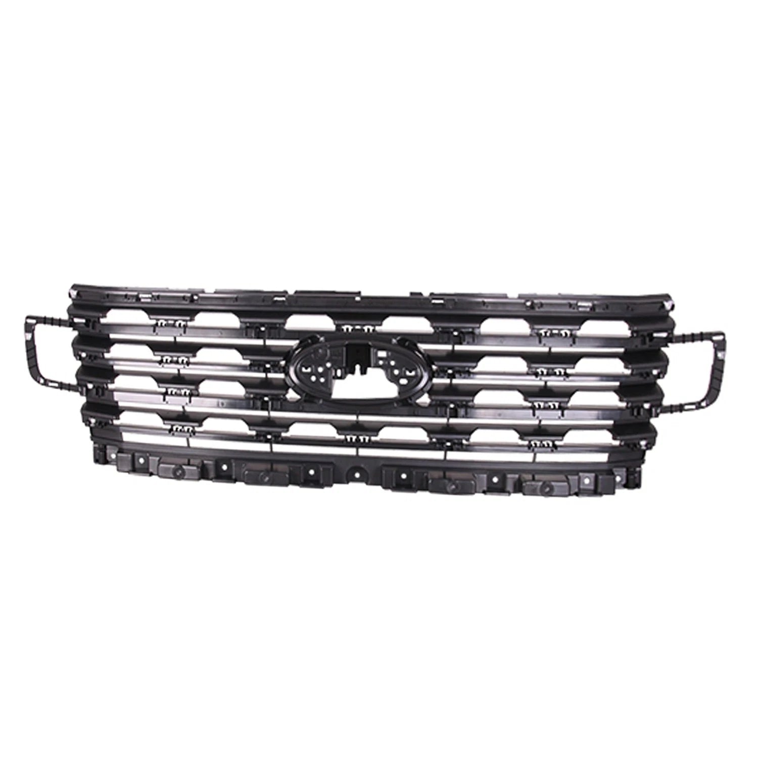 Replacement Black Matte ABS Grille Mounting Panel for See Compatible Chart (0–0)