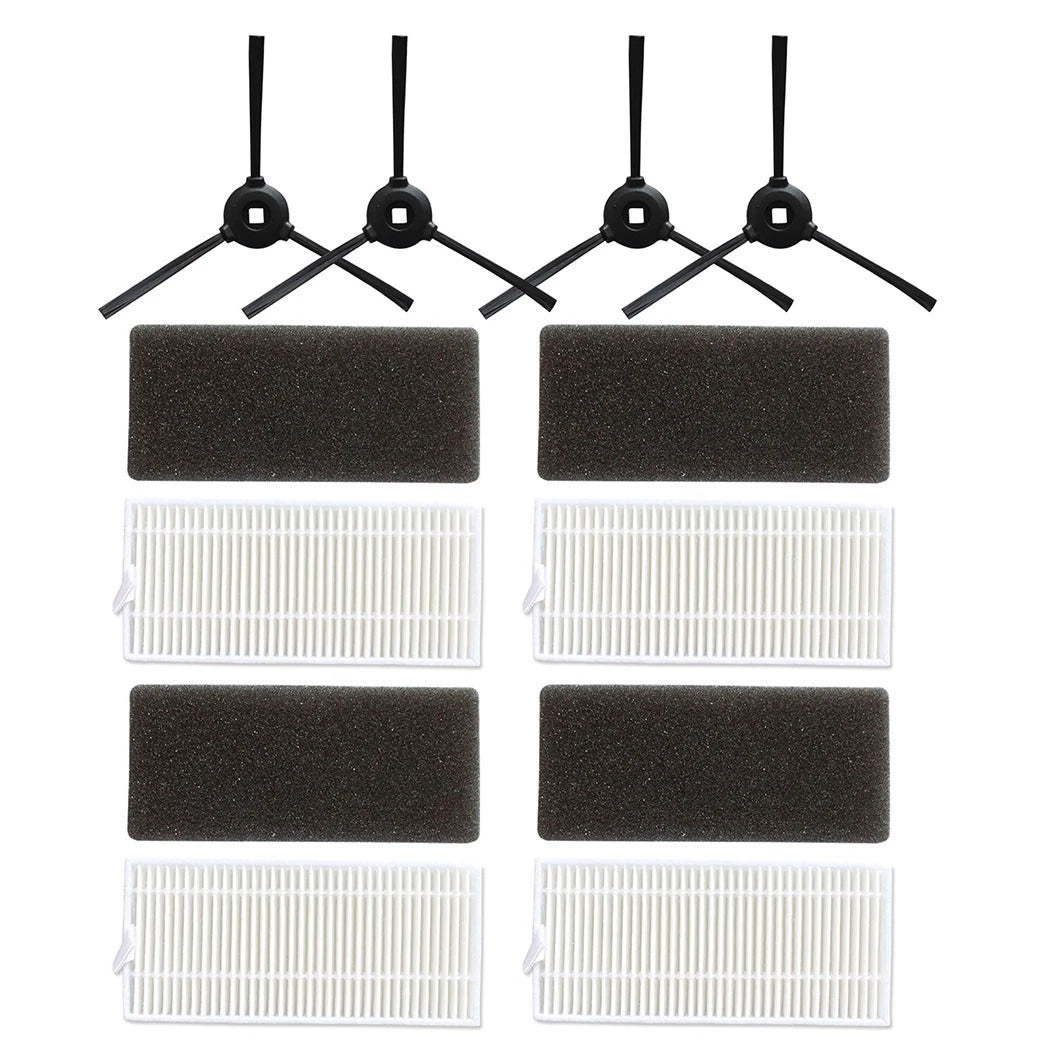 Filter & Side Brush Kits for M200/M201/M501/T700 (Robotic Vacuum)