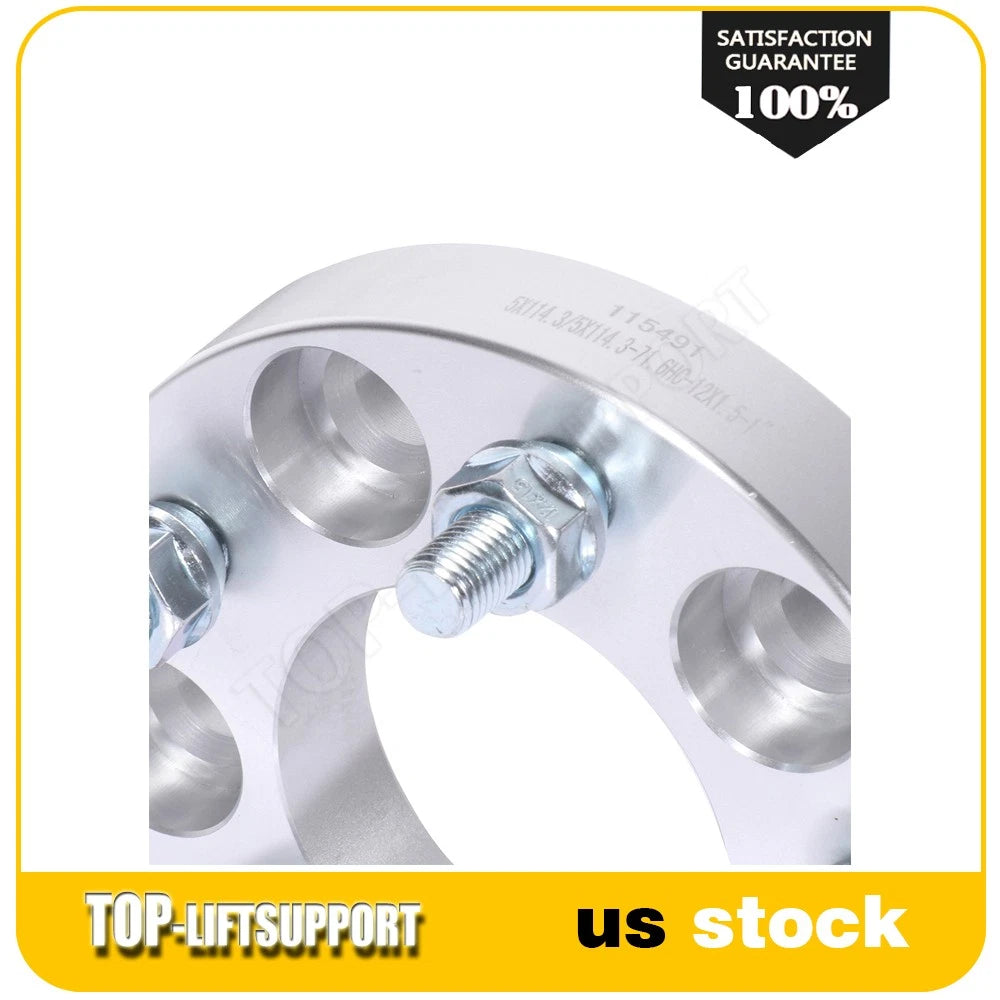 Set of 4 Wheel Spacers for Ford Toyota Honda Mazda Mitsubishi