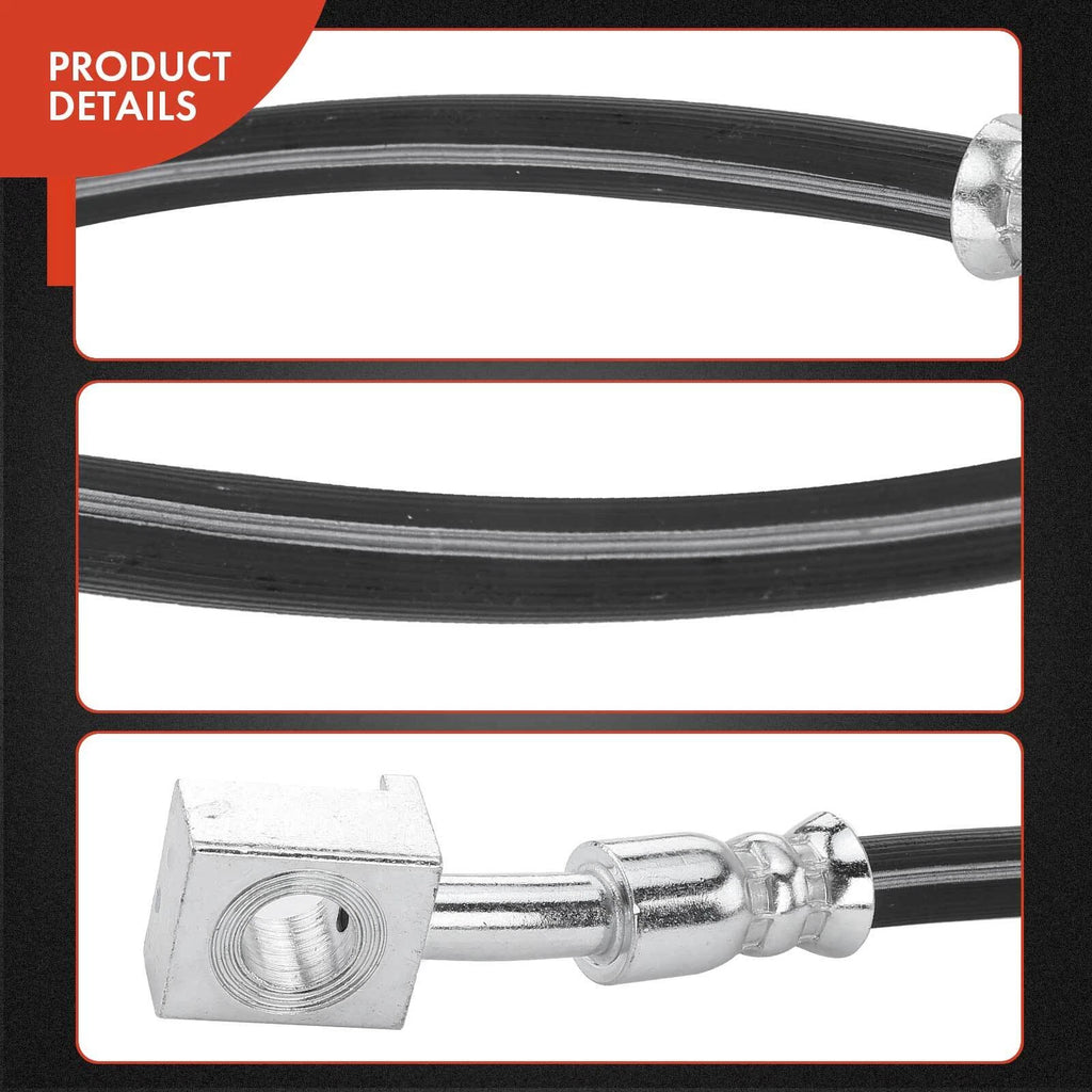 Rear Outer Brake Hydraulic Hose for Chevy Silverado 1500 GMC Sierra (2007–2018)