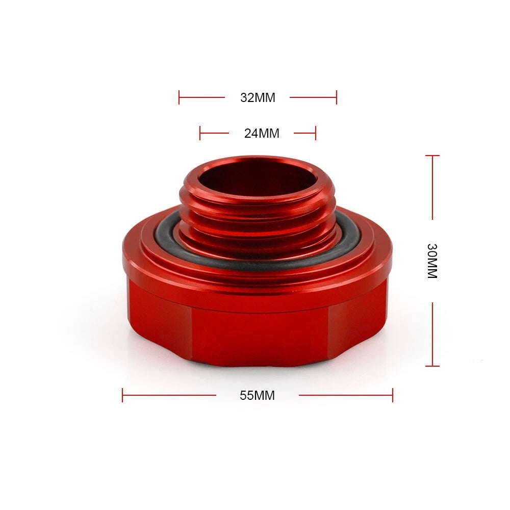 Oil Filler Cap + Water Radiator Cap Kit for Mugen Power (Fits )