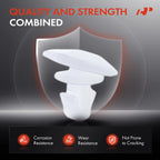 50Pcs 5mm Nylon Weatherstrip Retainer Clips for Buick Regal (1997–2017)