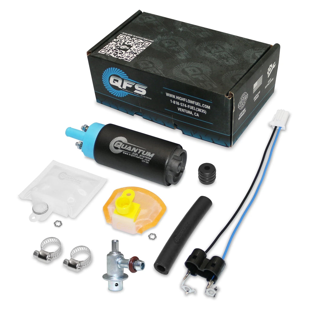 QFS EFI Fuel Pump + Regulator + Strainer for Kawasaki Ninja ZX-6RR (2003–2004)