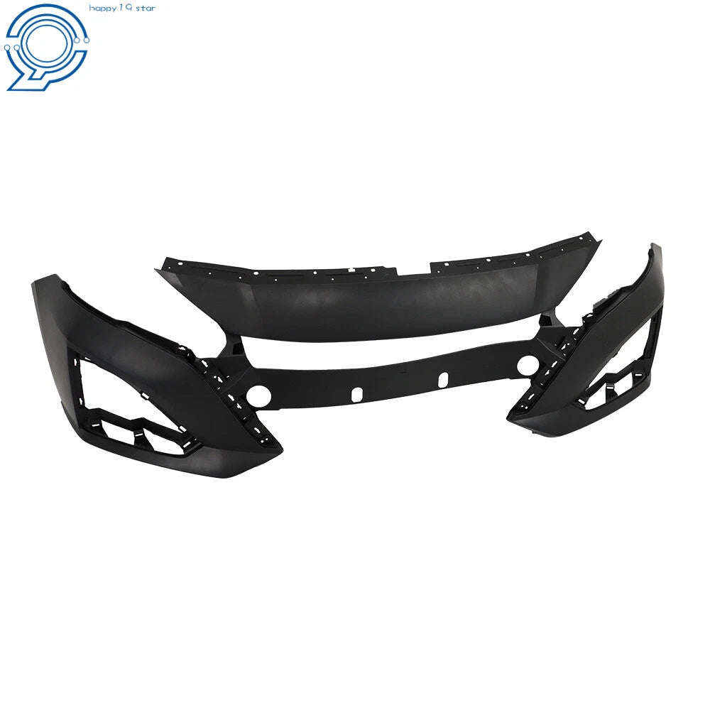 Front Bumper Cover for Nissan Altima (2023-2024) Black Plastic