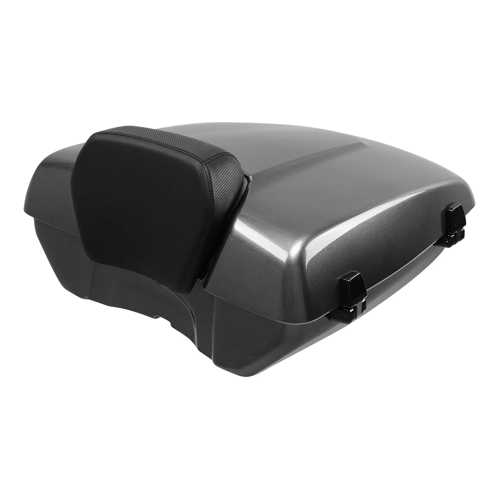 Low Profile Trunk Backrest Mount for Indian Chieftain (2014–2023) Steel Gray