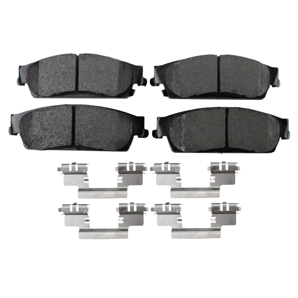 Set of 4 Akebono ProACT Rear Ceramic Brake Pads for Cadillac Chevrolet GMC