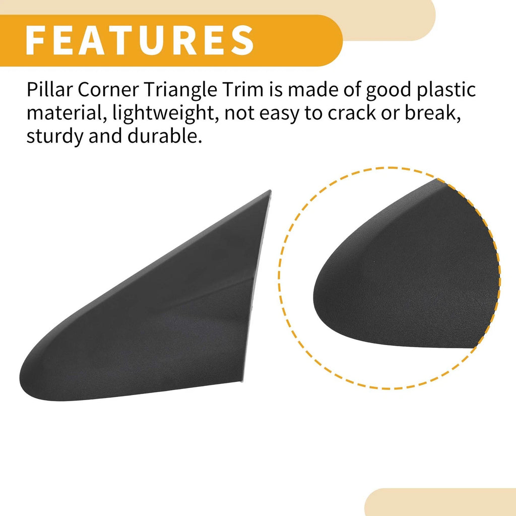 Front Left Side Pillar Corner Triangle Trim for Chevrolet Sonic (2012–2020)