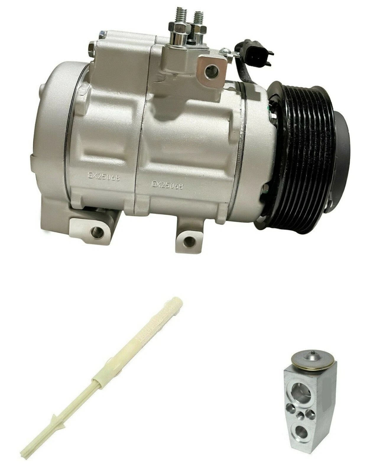 AC Compressor Kit Replacement for Ford F-250 Super Duty 6.7L (2015–2016)