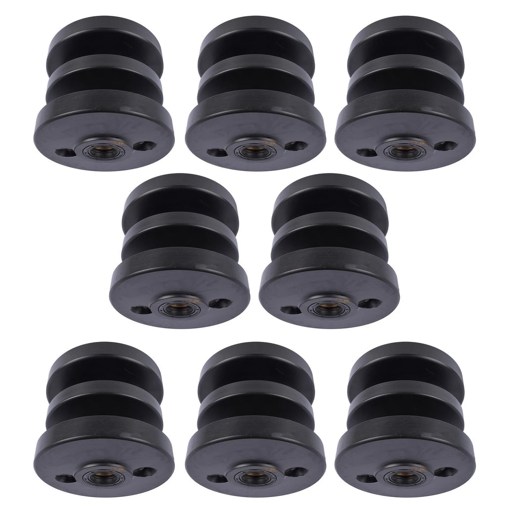 Set of 8 Bottom Rollers for Bobcat Mini Track Loaders (MT50-MT55)