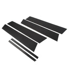 Set of 6 B Pillar Post Cover Trim for Alfa Romeo Giulia (2017–2021)