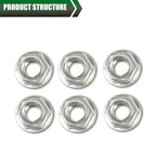 Set of 4 Valve Cover Studs for Small Block Chevy (283–400) Stainless