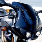M5 5mm Black Spike Windscreen Fairings Plate for Universal Motorcycle