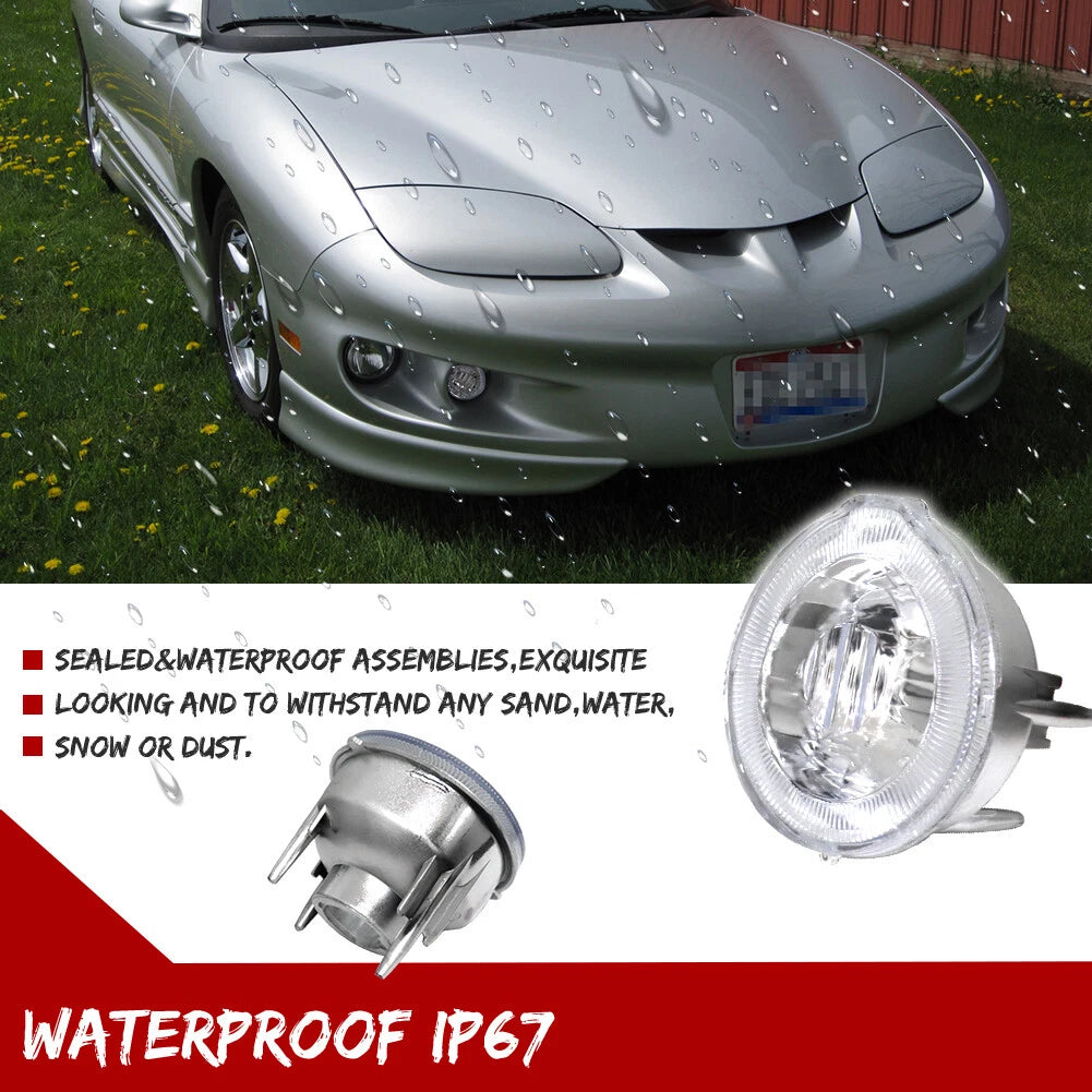 Clear Front Turn Signal Parking Lights for Pontiac Firebird (1998–2002)