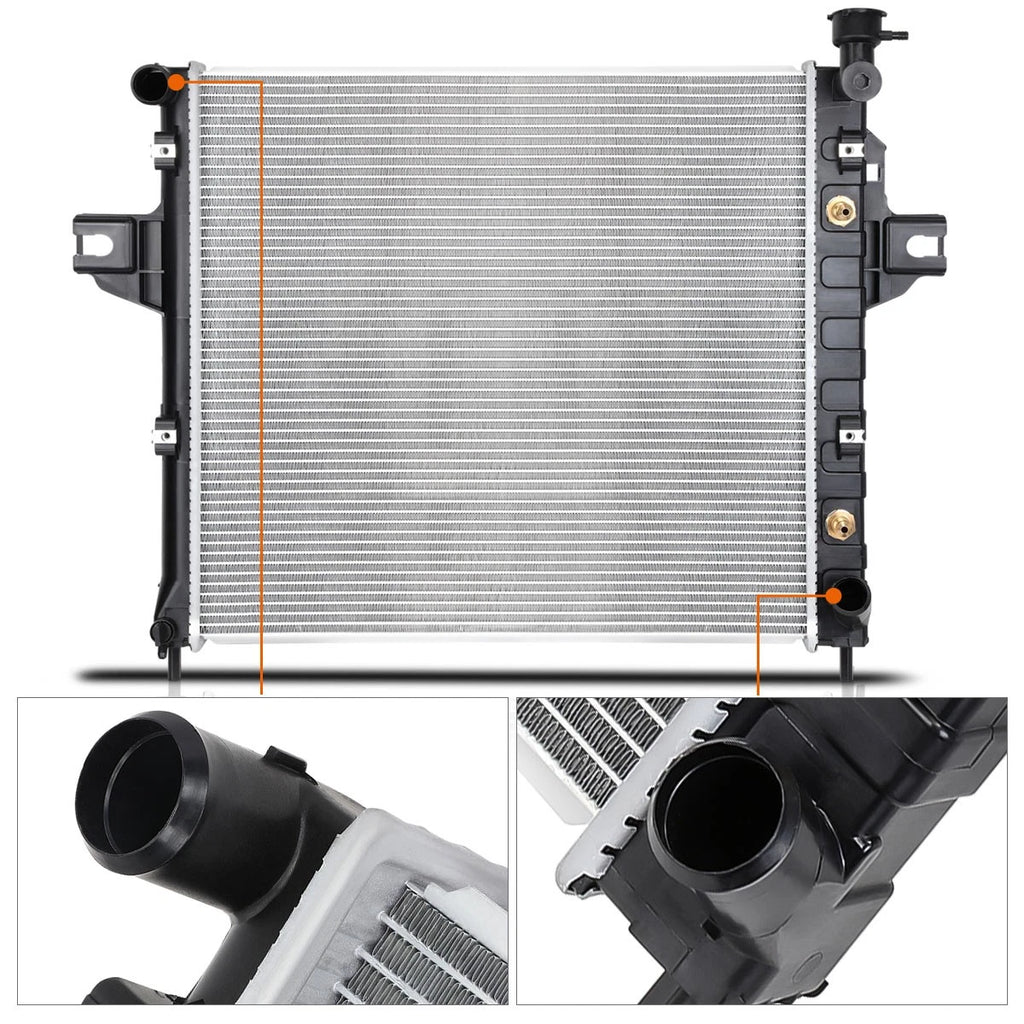 Aluminum Core Radiator for Jeep Grand Cherokee 4.7 AT (1999–2000) DPI-2263