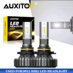 LED Headlight Kit Bulbs 9012 HIR2 for Dodge Ram 1500 2500 3500 (2010–2023)