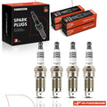 Set of 4 Iridium Platinum Spark Plugs for Ford Focus (2000–2004)
