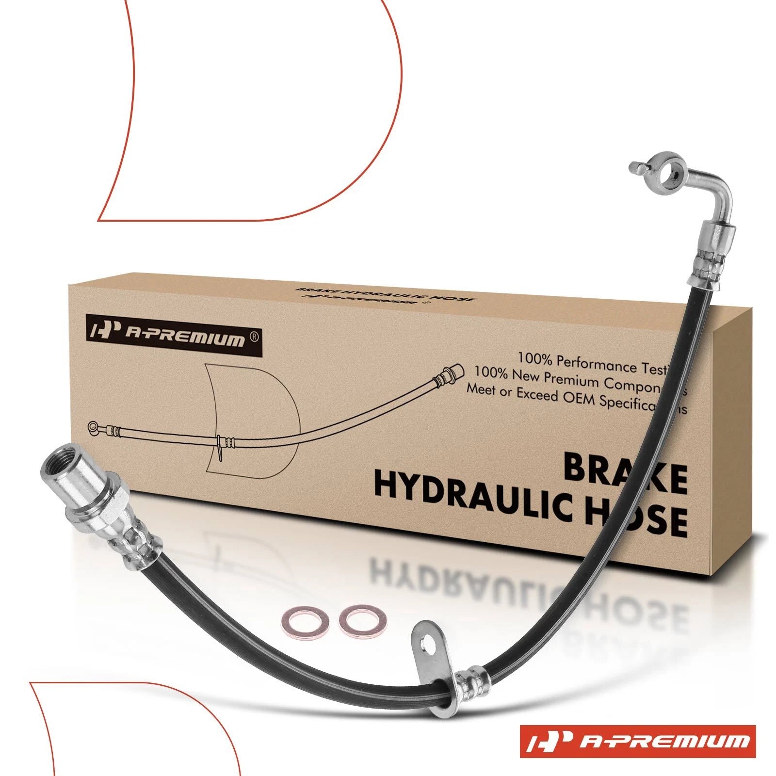Rear Right Brake Hydraulic Hose for Scion FR-S (2013–2016) Subaru BRZ (2013–2019)