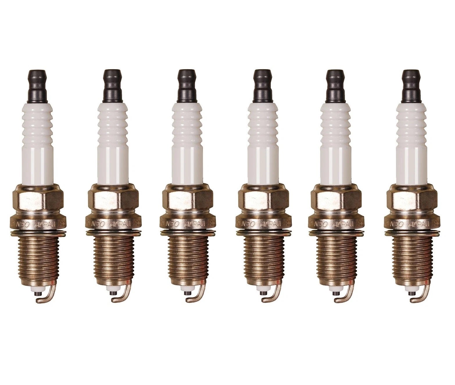 Set of 6 Denso U-Groove Spark Plugs Gap 0.044 for Toyota Lexus