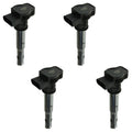 Set of 4 NGK Ignition Coils for Audi A3 A6 Q5 Eos L4 (48978)