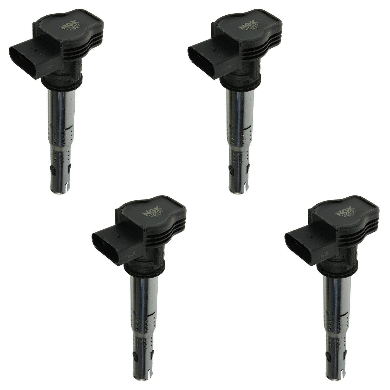 Set of 4 NGK Ignition Coils for Audi A3 A6 Q5 Eos L4 (48978)