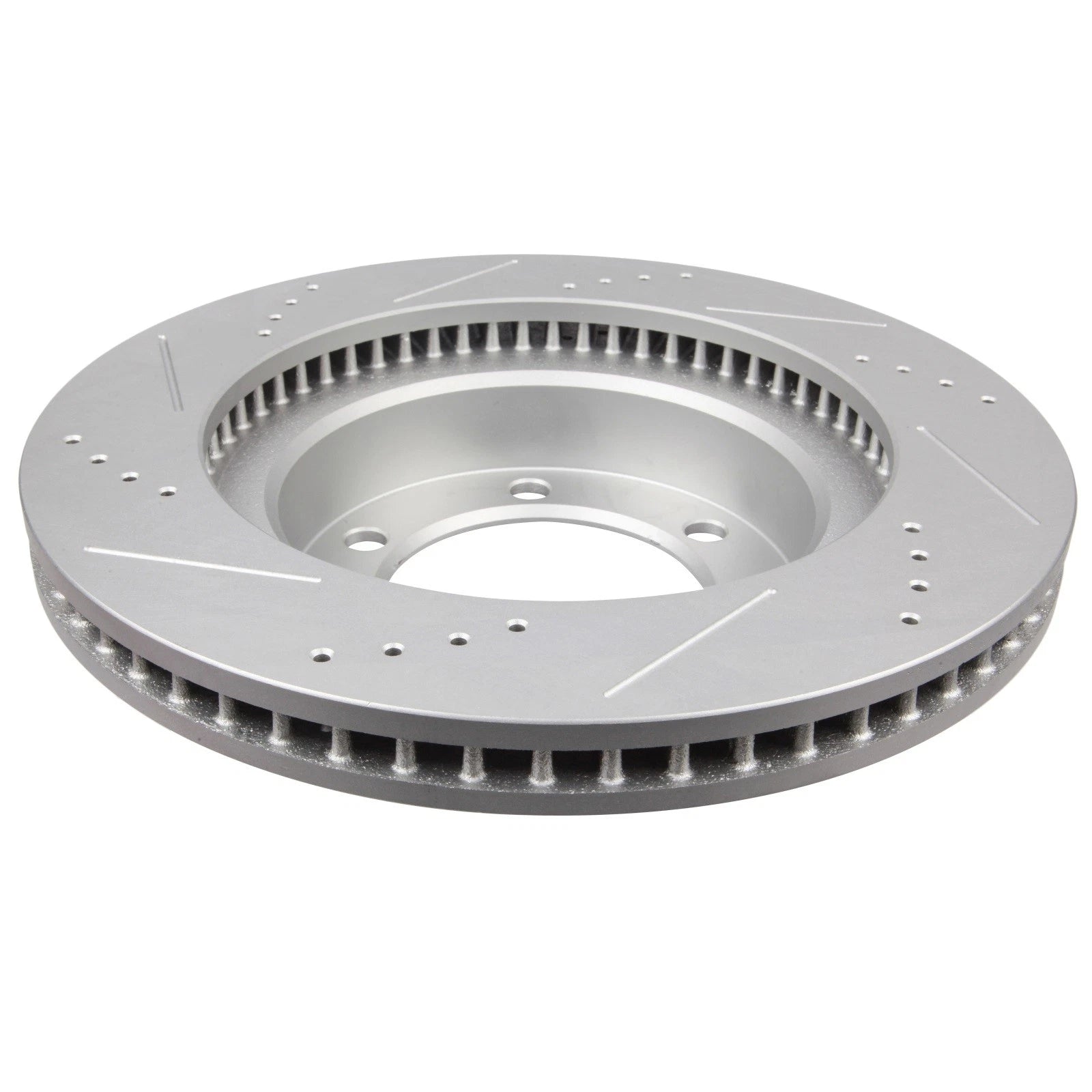 Set of 2 Drilled and Slotted Brake Disc Rotors for Toyota Tacoma 4Runner FJ