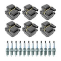 2X Ignition Coil & NGK 12 Laser Iridium Spark Plug Kit for SLK32 AMG (2002–2004)