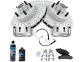 Front Brake Pad and Rotor Kit for Mazda B2500 (2000) BF838KQ