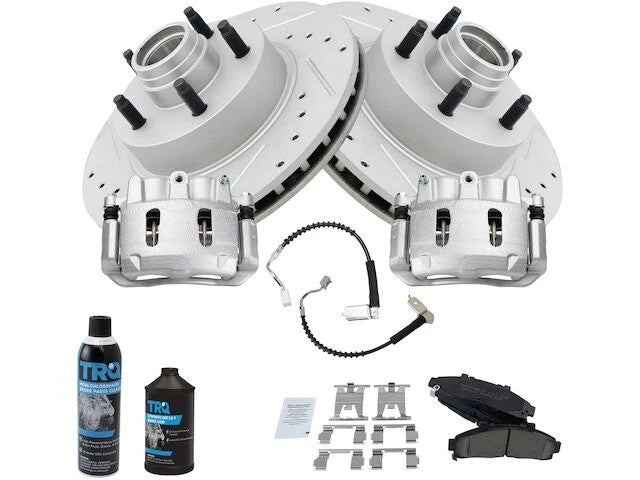 Front Brake Pad and Rotor Kit for Mazda B2500 (2000) BF838KQ