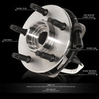 Wheel Bearing Hub for Ford F150 Heritage 4WD (2000–2004) w/ ABS