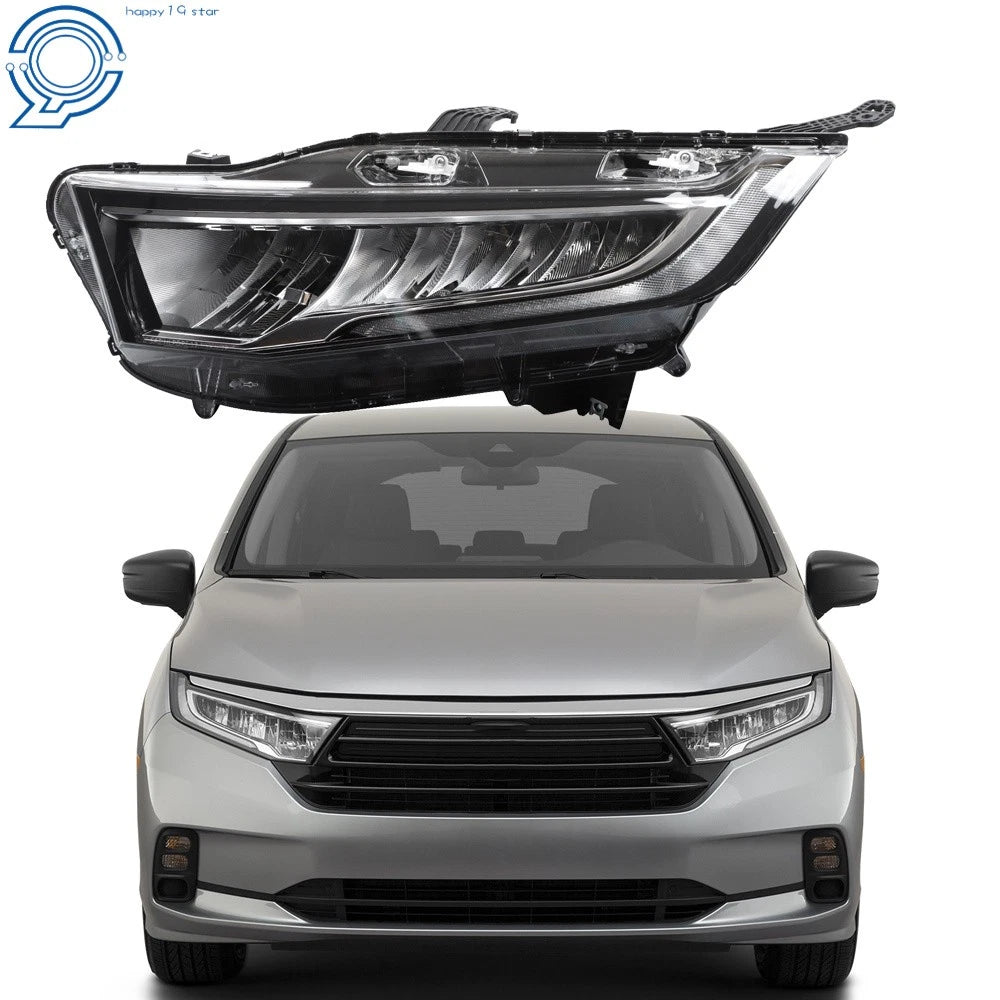 LED Headlights for Honda Odyssey (2021–2024) - Chrome Housing, Driver Side
