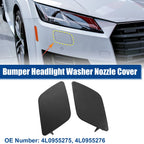 Set of 2 Headlight Nozzle Covers for Audi Q7 (2007–2015)