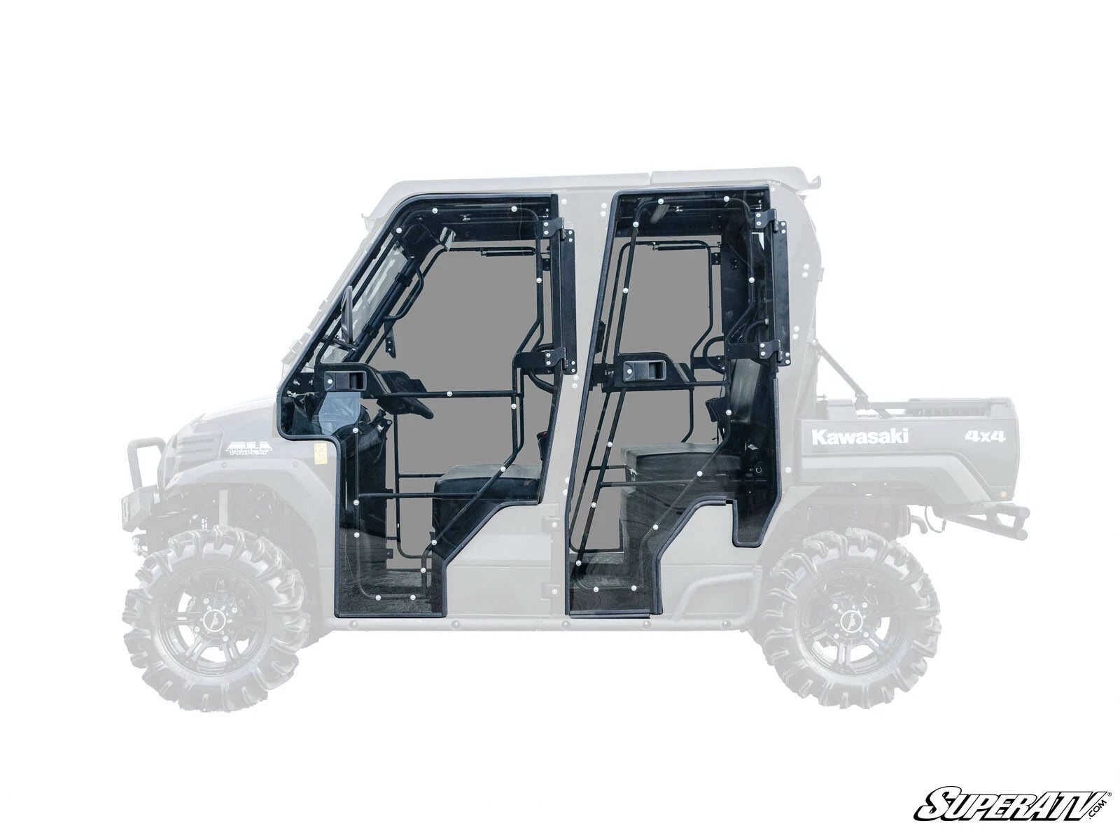 Full Doors for Kawasaki Mule Pro FX / FXT (2015–2023)