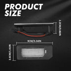 3W Full White LED License Plate Light Kit for Outlander Sport ASX (2010–2020)