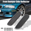 Pair of Front Bumper Reflectors for BMW E46 325Ci (1998–2006) 63148383011 63148383012