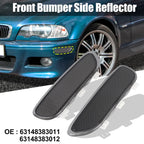 Pair of Front Bumper Reflectors for BMW E46 325Ci (1998–2006) 63148383011 63148383012