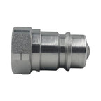 Set of 2 Carbon Steel 1/2 inch NPT Hydraulic Male Quick Connect Couplings