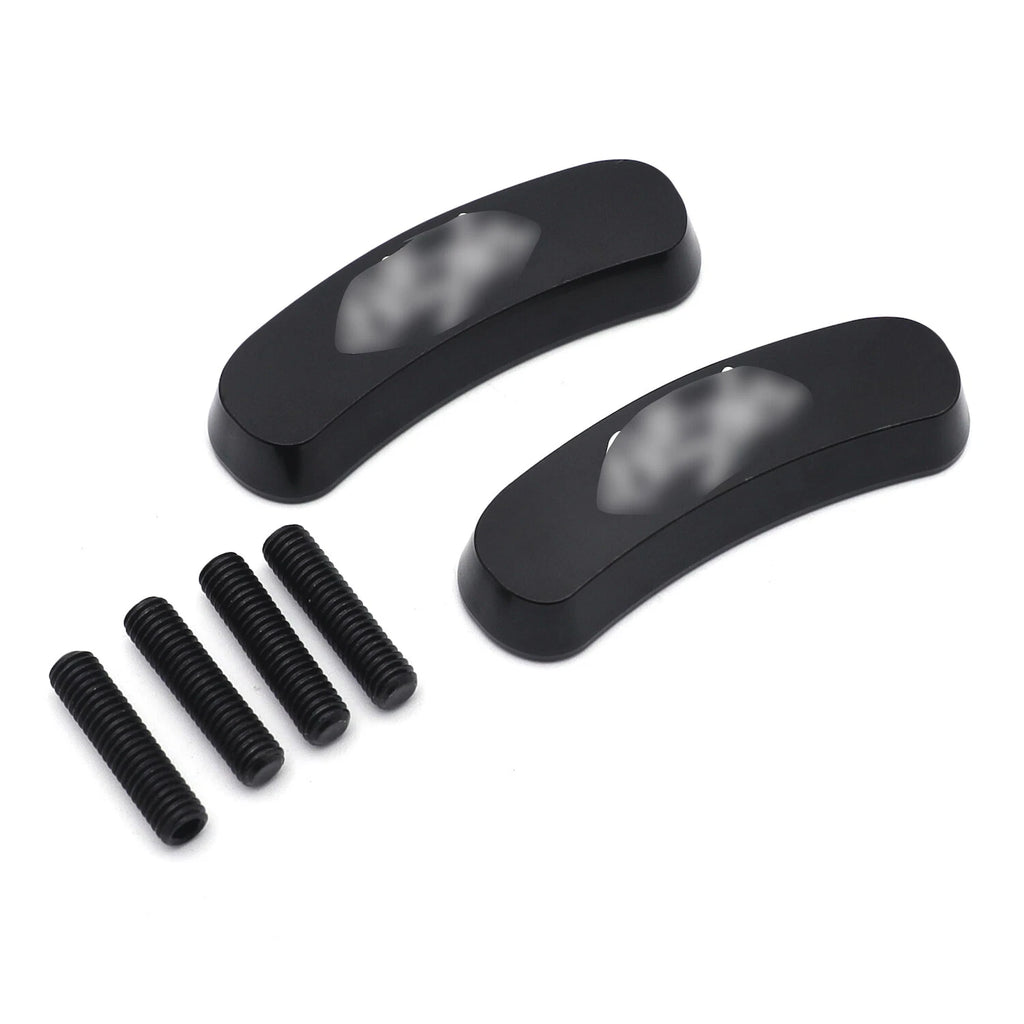 Black Mirror Block Off Base Plates for Kawasaki Ninja ZX-10R (2011–2015)