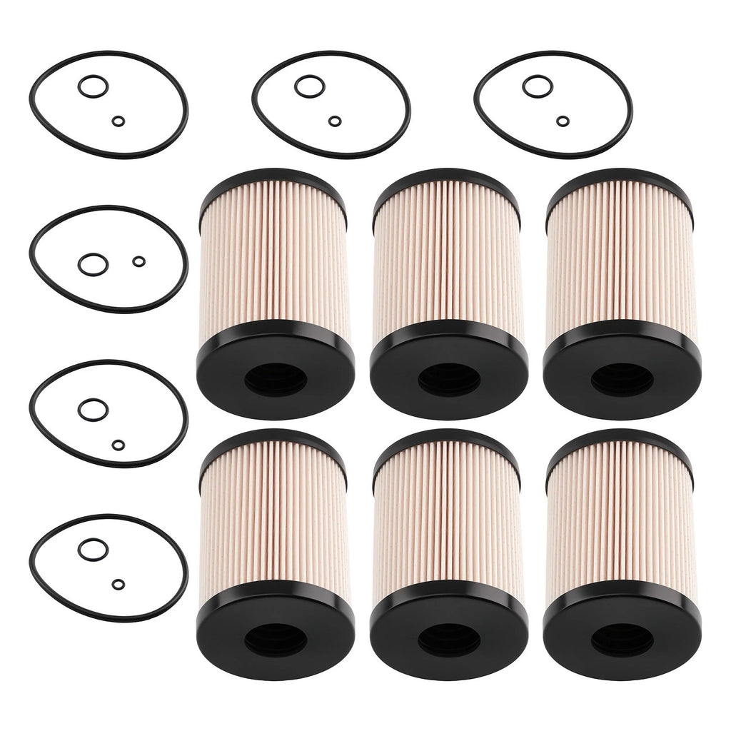 6X Fuel Filter for International Harvester DT466E (2002–2019) FS19947 KX392D