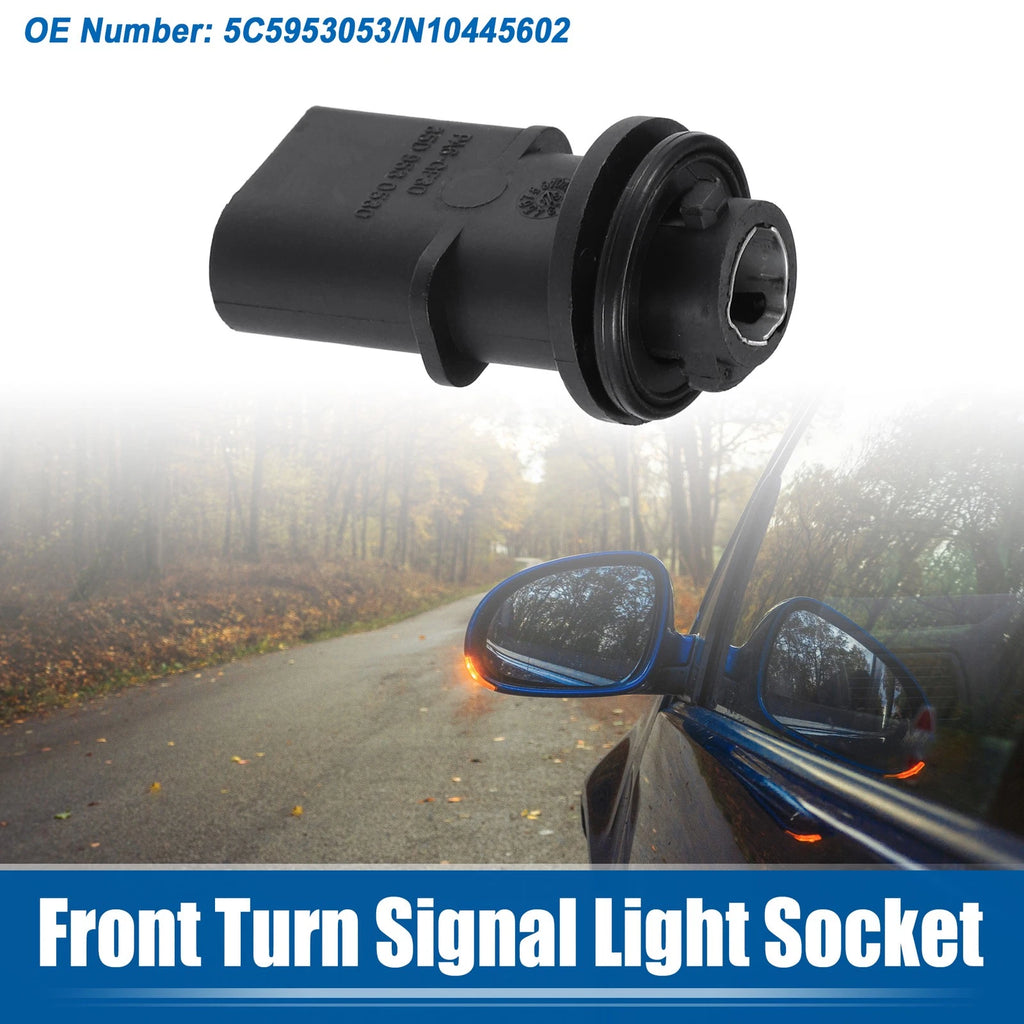 Front Turn Signal Light Socket for VW Beetle CC, Audi (No. 5C5953053/N10445602)