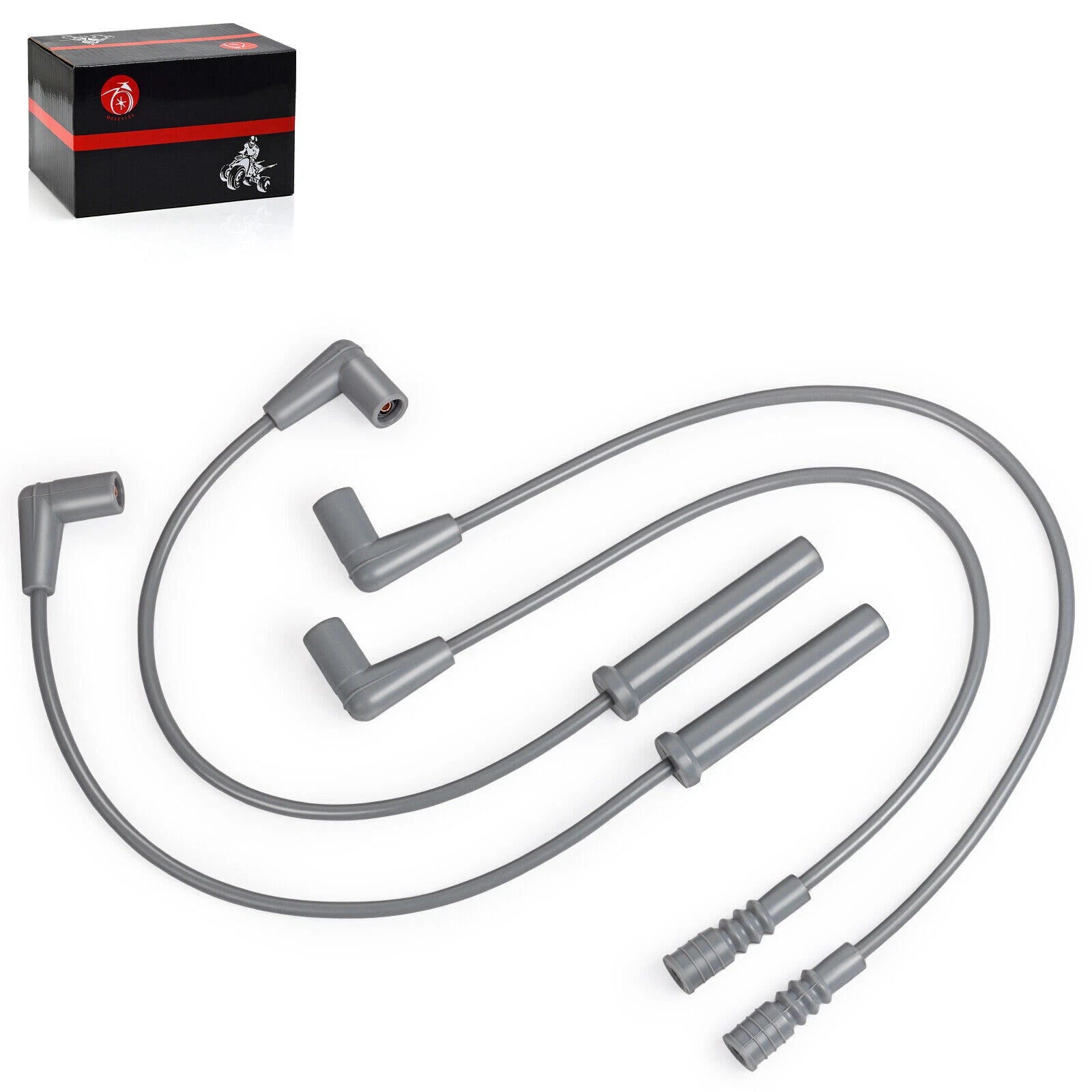Dual-Fire Ignition Coil & Spark Plug Wire Cap for Sportster 883 1200 (1998–2003)