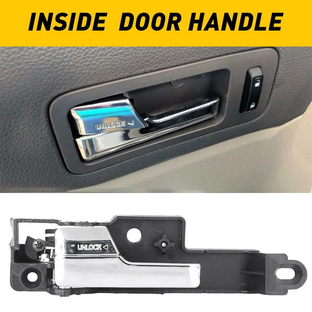 Chrome Door Handle for Ford Fusion Milan MKZ (2006–2012) Front Left Driver