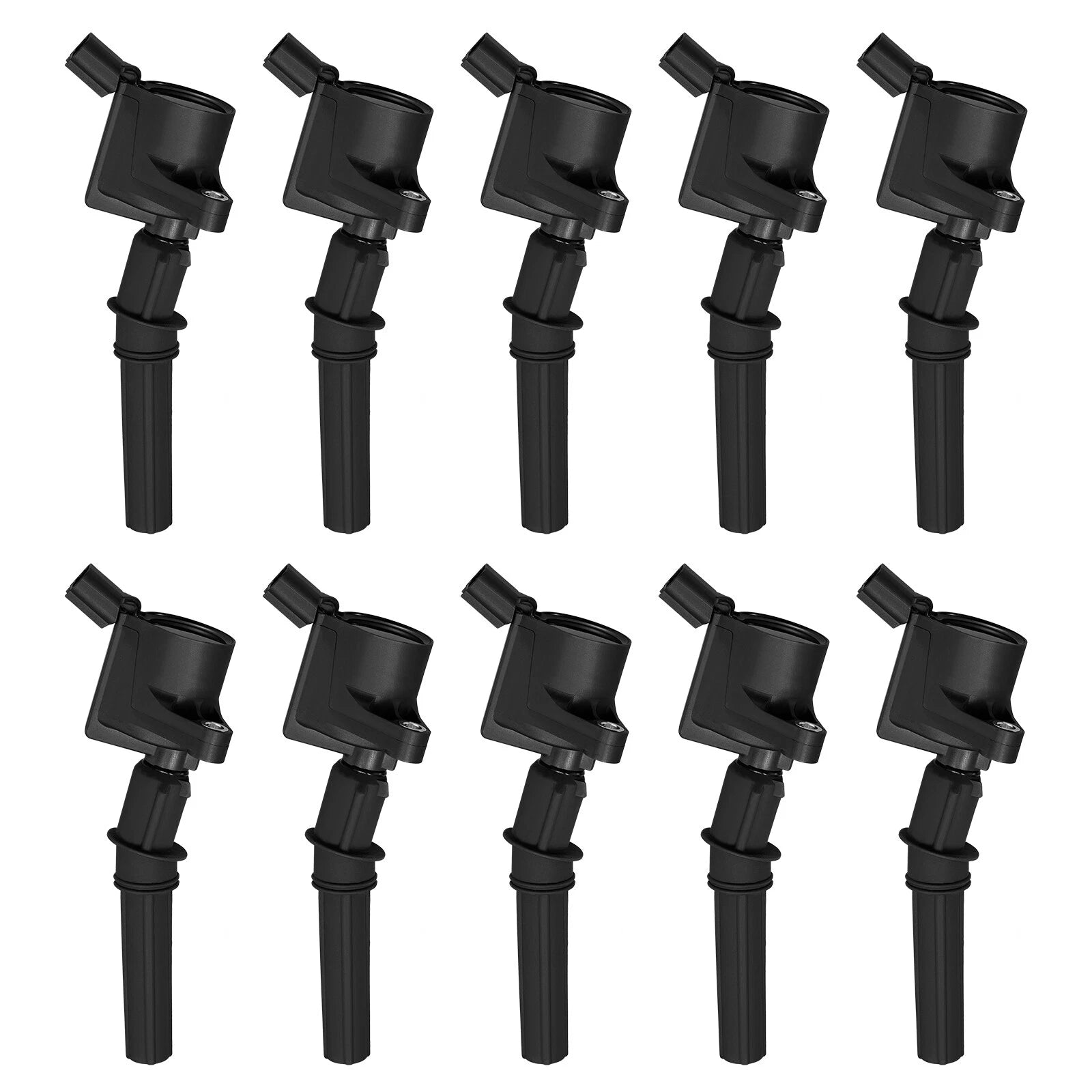 Set of 10 Ignition Coils for Ford E350 Excursion F250 F350 F450 (1997–2016)