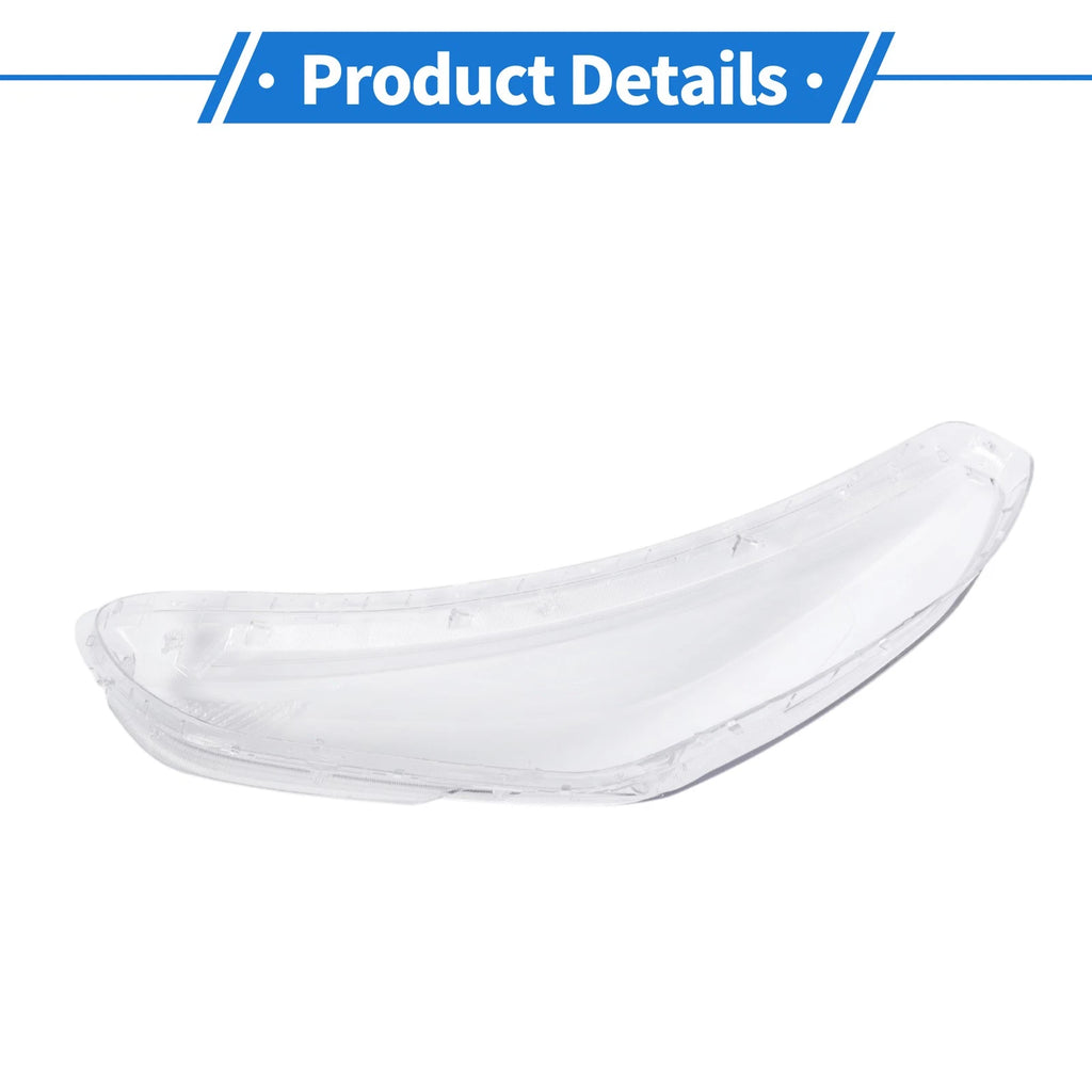 Headlight Lens Cover for Hyundai Sonata (2018–2019) PC Clear