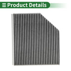 Cabin Air Filter for Audi A4 Allroad B8 (8KH) (2011–2016) 8K0819439C