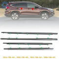 Set of 4 Window Weatherstrip Molding Trim Outer Seals for CR-V (2012–2016)