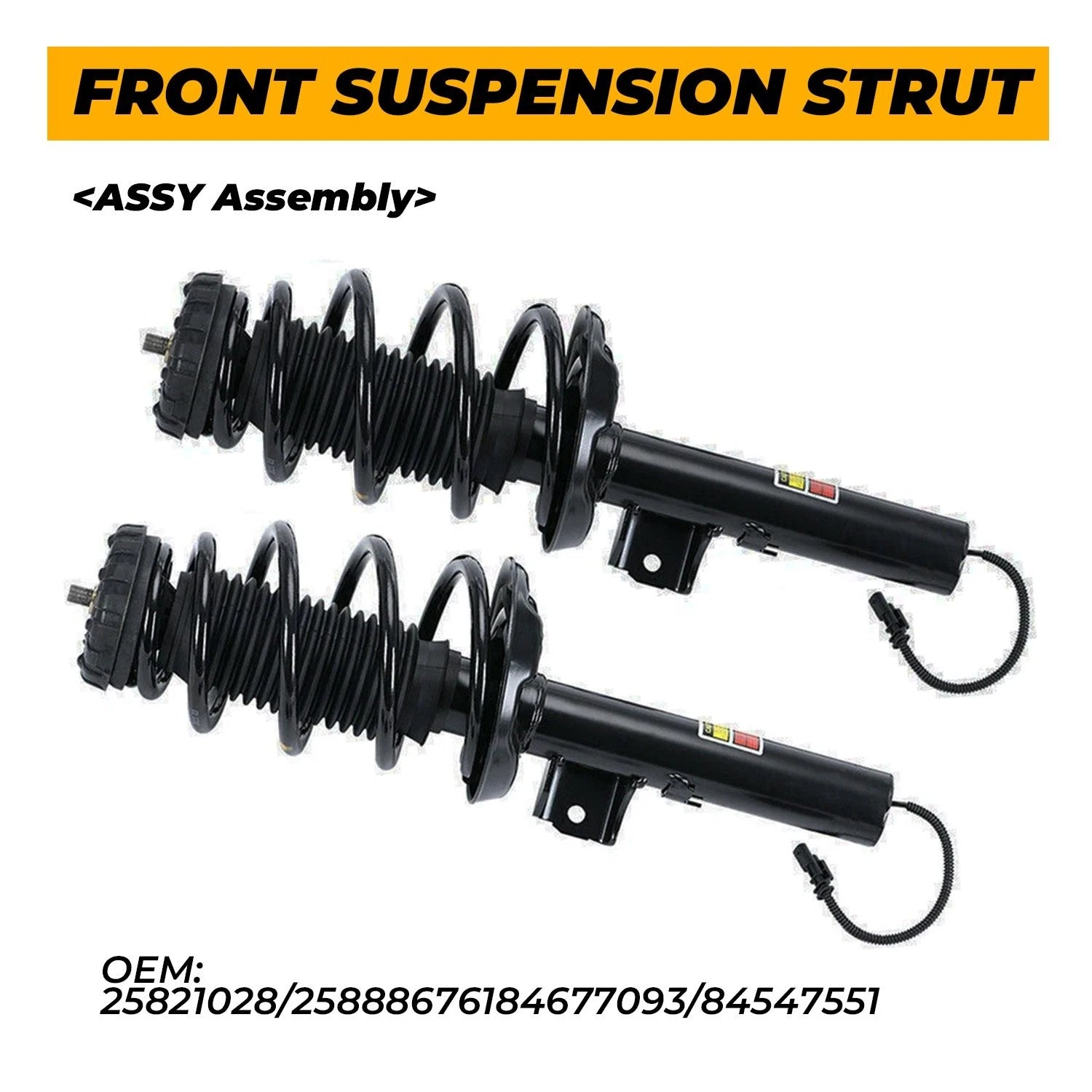 2X Front Suspension Strut Shocks w/ Electric for Cadillac XTS (2013–2019) 84677093