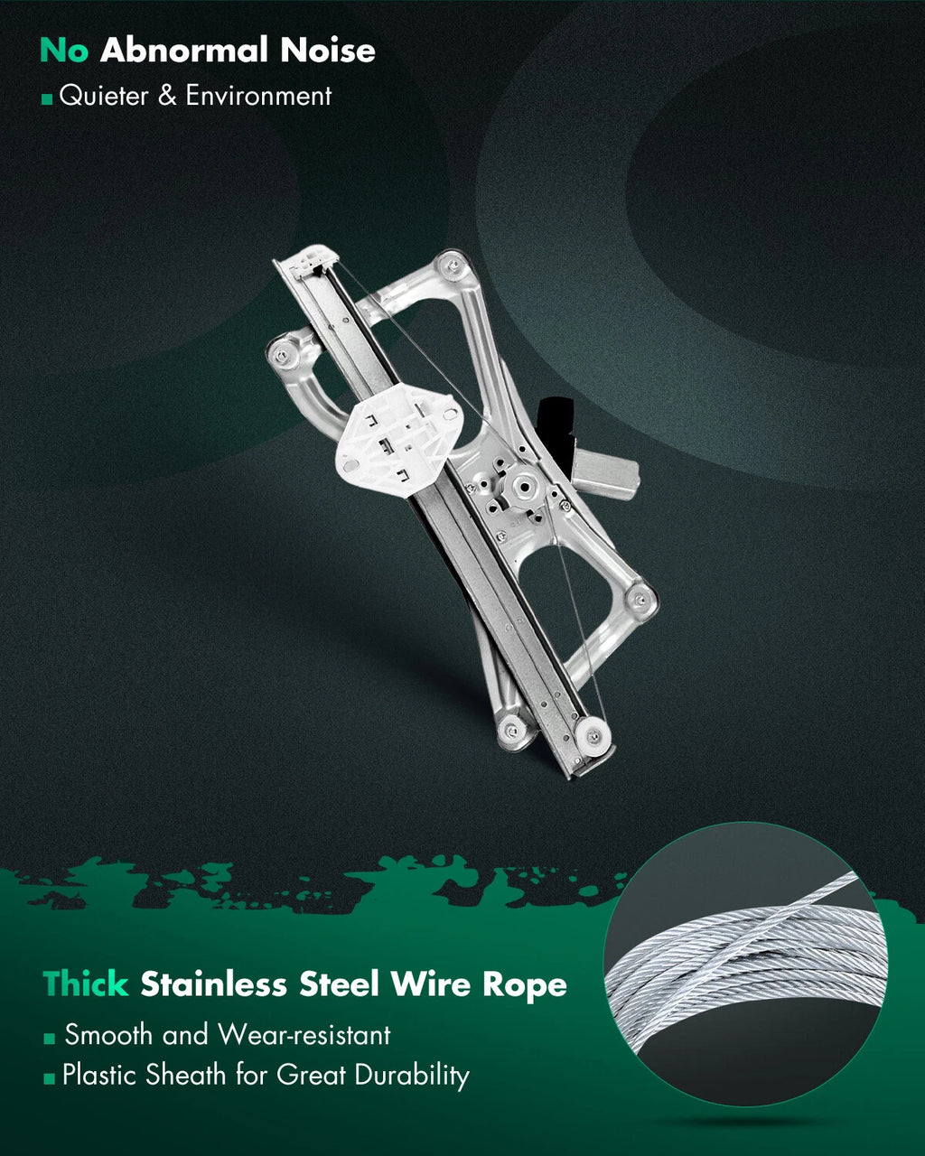 Front Left Window Regulator for Honda Civic Sedan (2006–2011)
