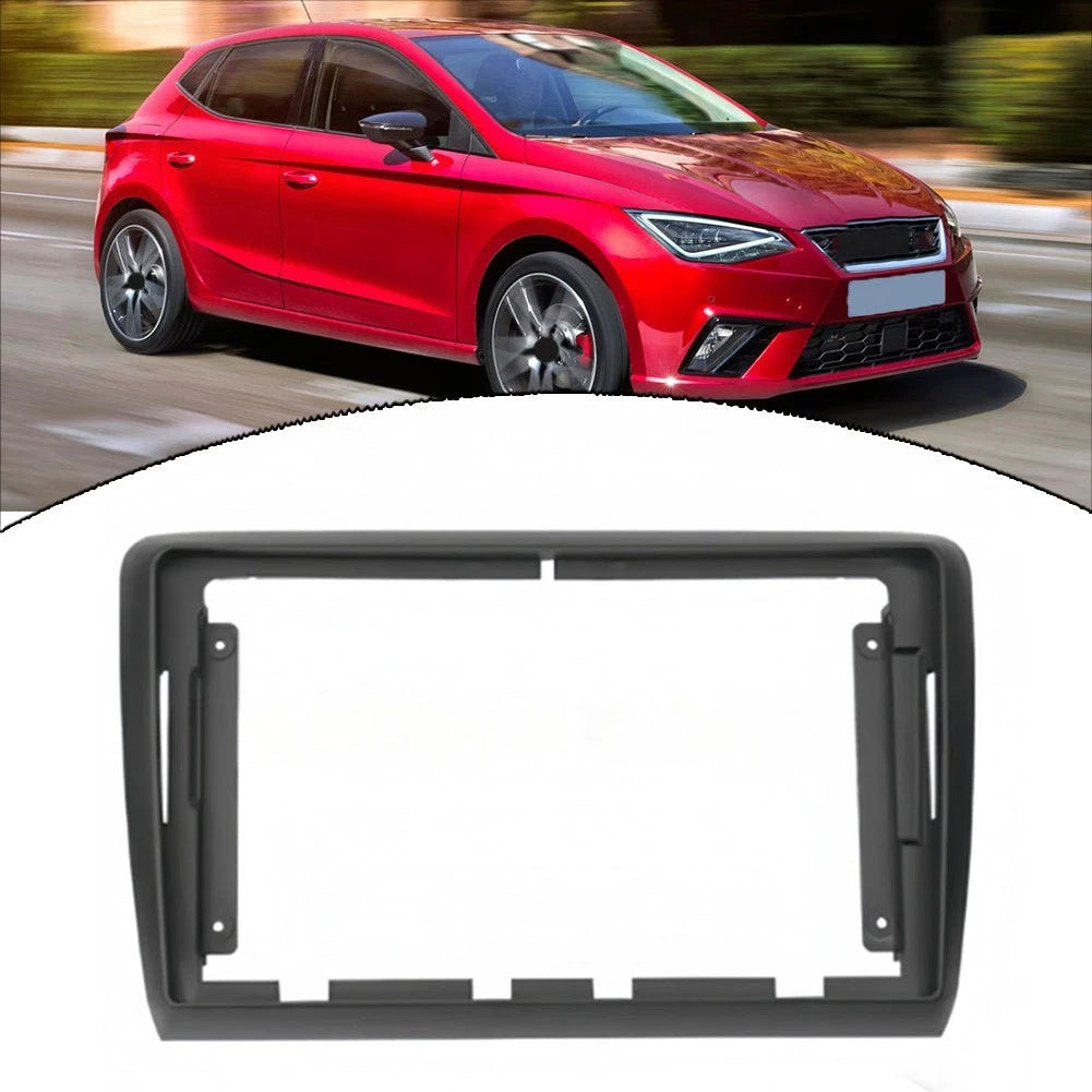 Fascia Frame 9 Inch Black Trim Kit for SEAT Ibiza (2016–2017)
