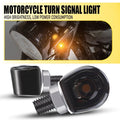 2X 8mm LED Turn Signal Amber Blinker for Motorcycle