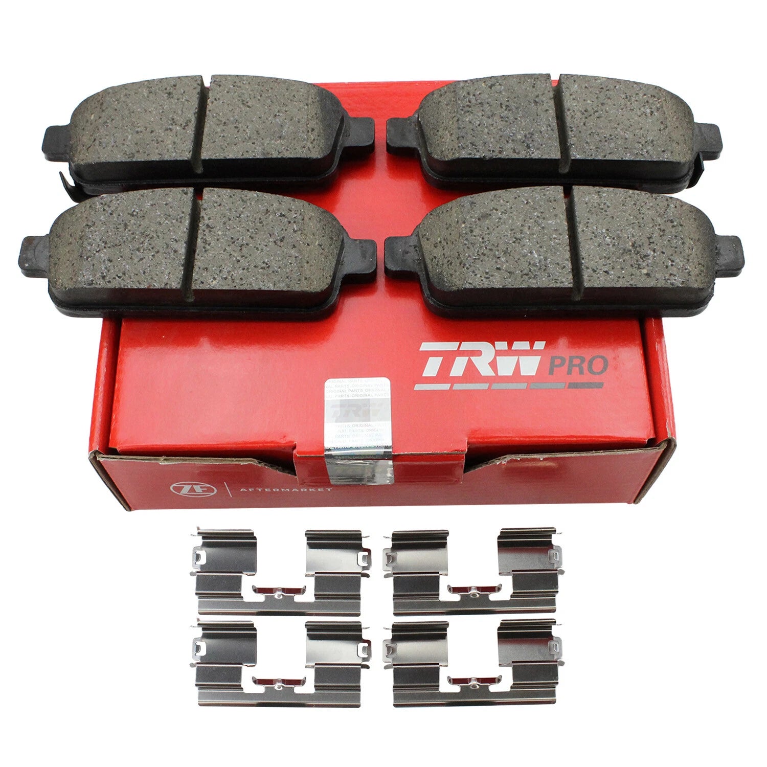 Set of 4 TRW Pro Rear Ceramic Brake Pads for Buick Encore Verano Chevy Cruze Trax Volt (2013–2021)
